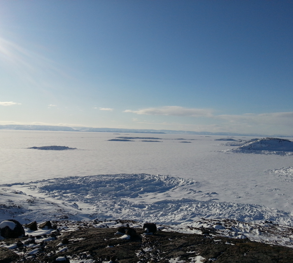 Jeremy Couturier's travel to the ice cap in Nunavut